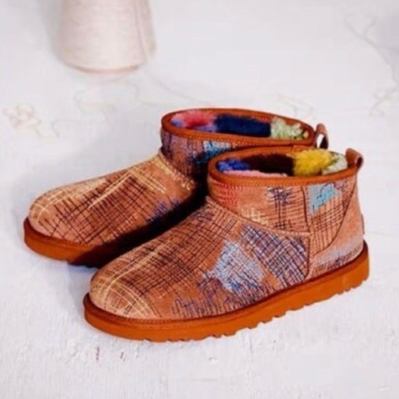 UGG Shoes - $295 UGG x The Elder Statesman Embroidered Classic Ultra Mini